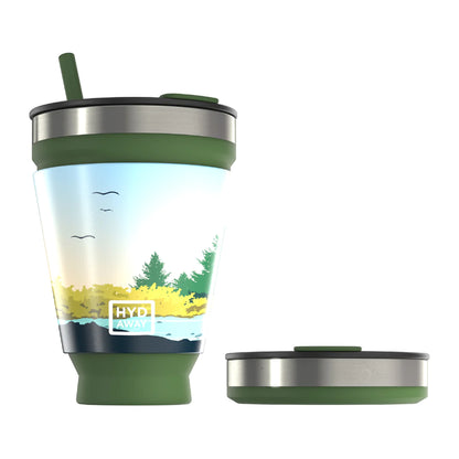 HYDAWAY 16 oz Collapsible Insulated Tumbler