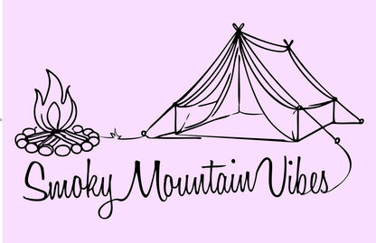 Home is Where the Tent Is – SS tshirt - Macchiato - Smoky Mountain Vibes
