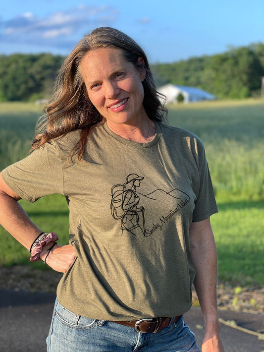 Smoky Mountains Hiking shirts Blue Ridge Mountains Hiker Shirts